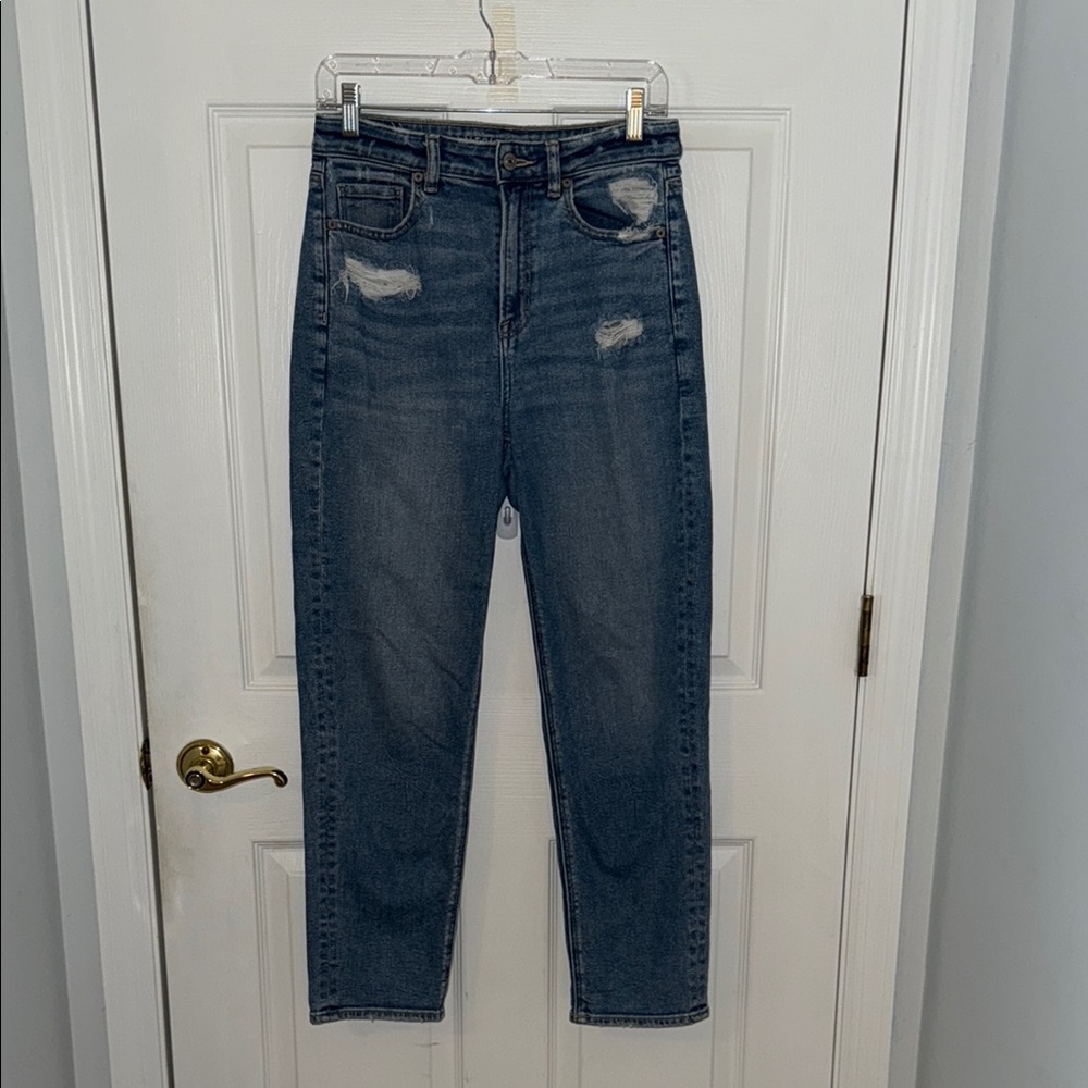American Eagle Outfitters High Rise Blue Denim Jeans